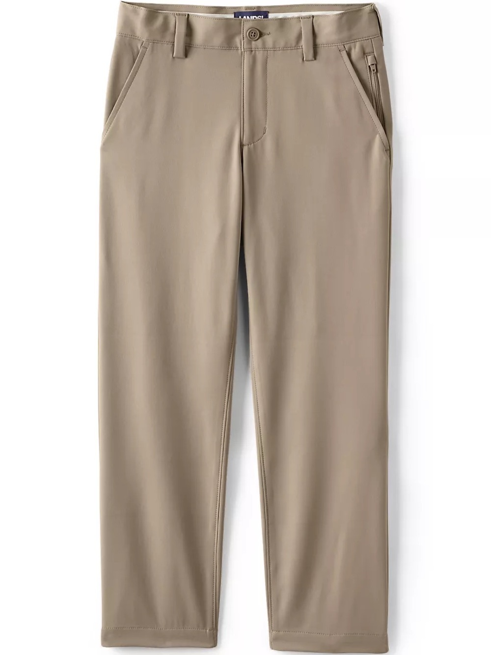 Lands' End Boys Iron Knee Active Performance Chino Pants